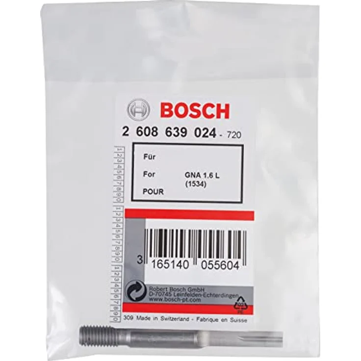 Bosch Zubehör 2608639024 Universalstempel, Handbetrieben, robust und flexibel, GNA 1,6 L – Bild 2