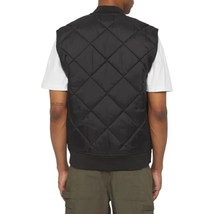 Dickies DIAMOND QUILTED VEST, Arbeitsjacke aus 100% Polyamid für kühle Tage, strapazierfähig und leicht – Bild 4