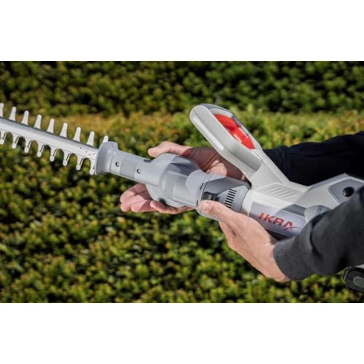 IKRA Akku Teleskop Heckenschere ICPH 2050, 20V, 50 cm Schnittlänge, teleskopierbar 105–210 cm, inkl. 2 Akkus & Schnelllader – Bild 15