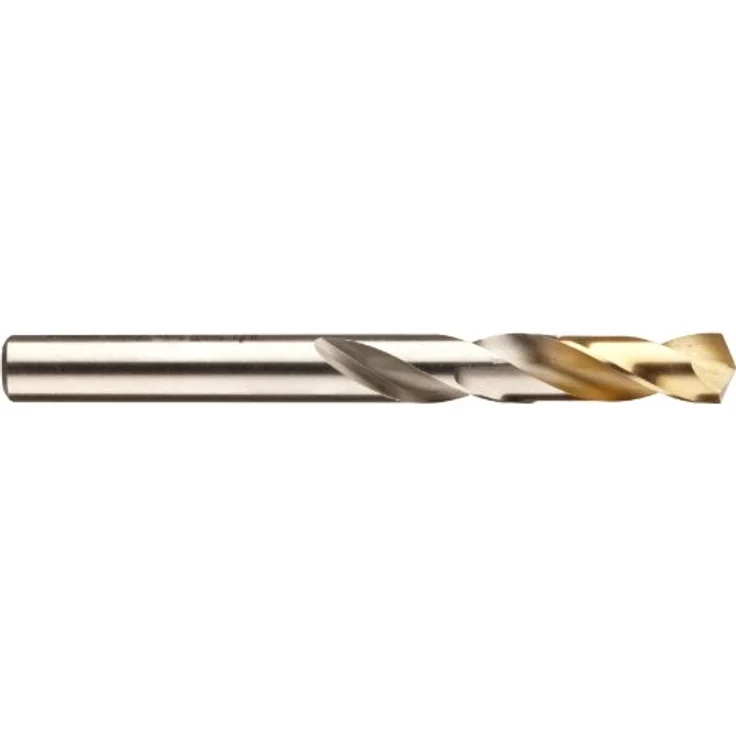 Dormer Kurzbohrer HSS DIN1897N, 3,3 mm, TiN Tip, 135° Spitzenwinkel, zylindrischer Schaft, Typ N – Bild 4