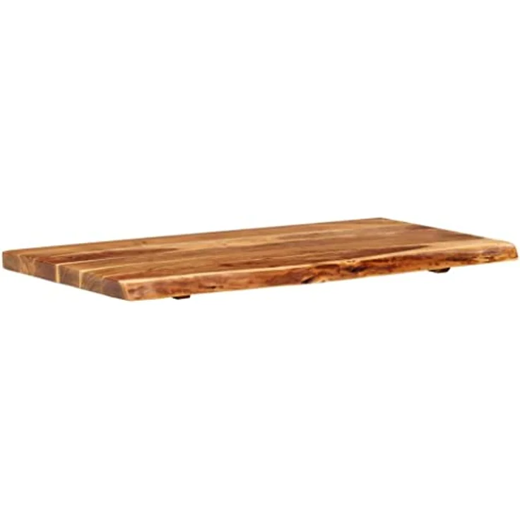 vidaXL Badezimmer-Waschtischplatte Massivholz Akazie 100 x 55 x 3,8 cm – Bild 6