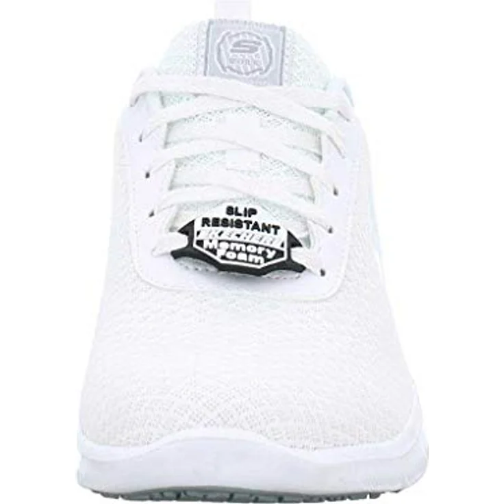Skechers Ghenter-Bronaugh Schnürschuh Berufsschuh für Gastronomie mit Skechers Memory Foam Innensohle, Schwarz – Bild 6