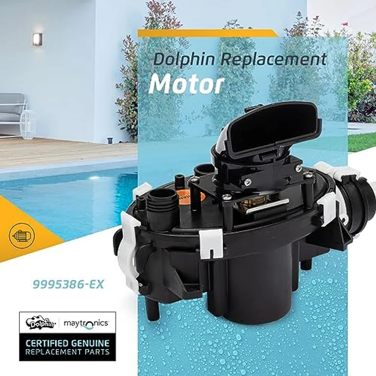 Dolphin Motorbox neu Dolphin M4 9995386-EX, Ersatz-Motoreinheit für Poolreiniger, kompatibel mit mehreren Dolphin Modellen – Bild 2