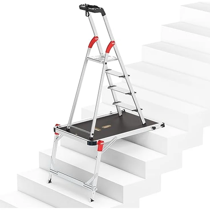 Hailo Aktions-Set Treppenpodest TP1 9940-001 L80 ComfortLine 4-stufig 8040-407 – Bild 2