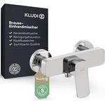 OTTO KLUDI-X3 Spültischarmatur, chrom, mit Keramik-Kartusche und Rückflusssicherung, Wandmontage