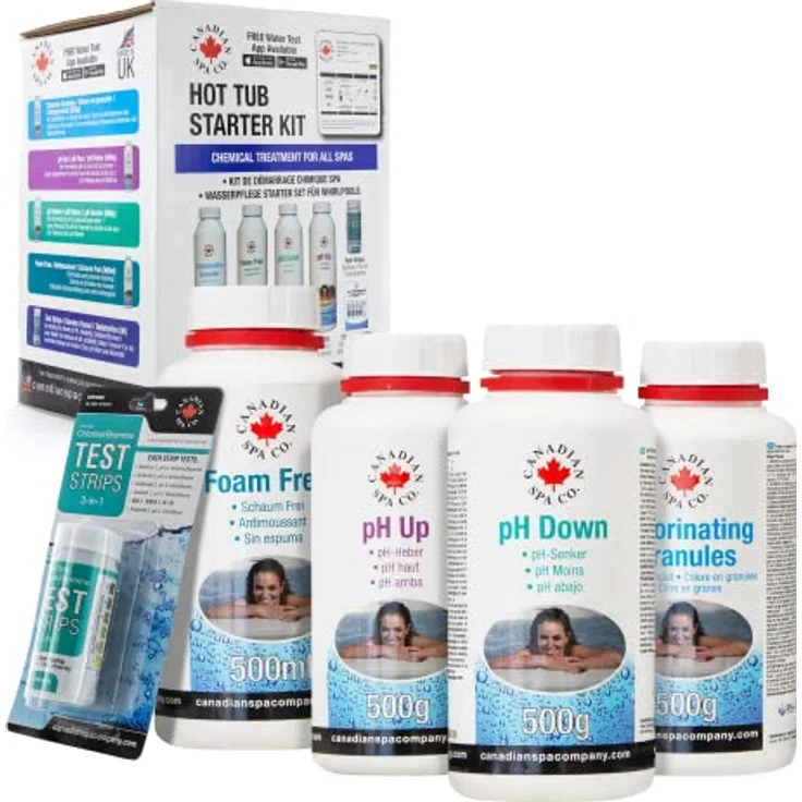 Canadian Spa Wasserpflege Anfängerset Whirlpoolchemie – Bild 2