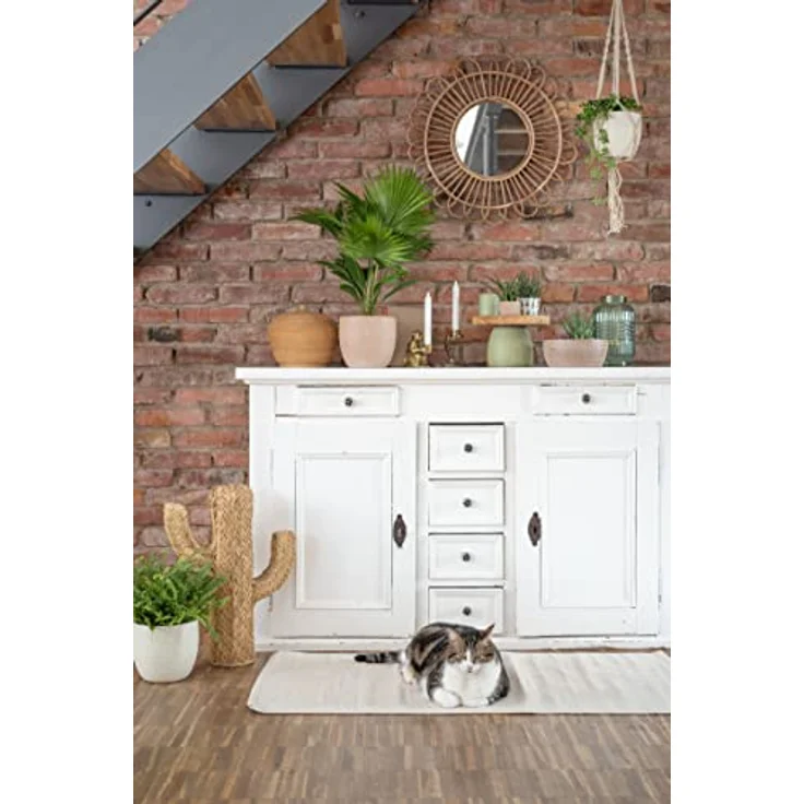 Scheurich Corteza, Blumentopf aus Keramik, Farbe: Menta, 15,6 cm Durchmesser, 14 cm hoch, 1,9 l Vol. – Bild 3