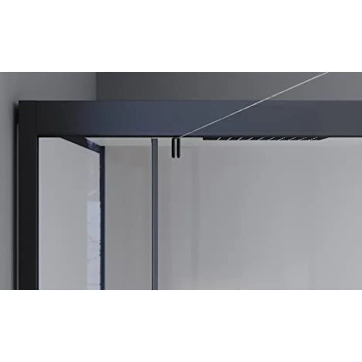 Marwell Komplettdusche White Square, 90x90 cm, Einscheibensicherheitsglas, inkl. Armaturen und Massagedüsen – Bild 5