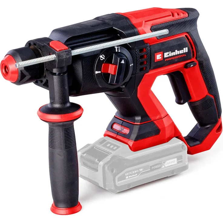 Einhell Akku-Bohrhammer TP-HD 18/22 D Li BL-Solo, Profi-Gerät mit Brushless Motor
