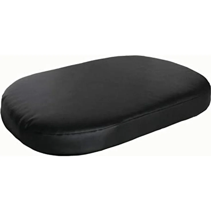 tierlando® Orthopädisches Hundebett Sammy | Kunstleder-Velours-Mix | Dicke Umrandung | L - XXXXL Hundesofa Grau Gr. XXL 140 cm – Bild 4