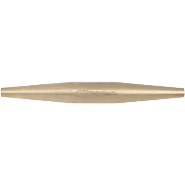 KSTOOLS BRONZEplus Durchtreiber, 18 mm, Aluminium-Bronze, explosionsgeschützt, korrosionsbeständig, verschleißbeständig, Gesamtlänge 200 mm, Schaftdurchmesser 30 mm