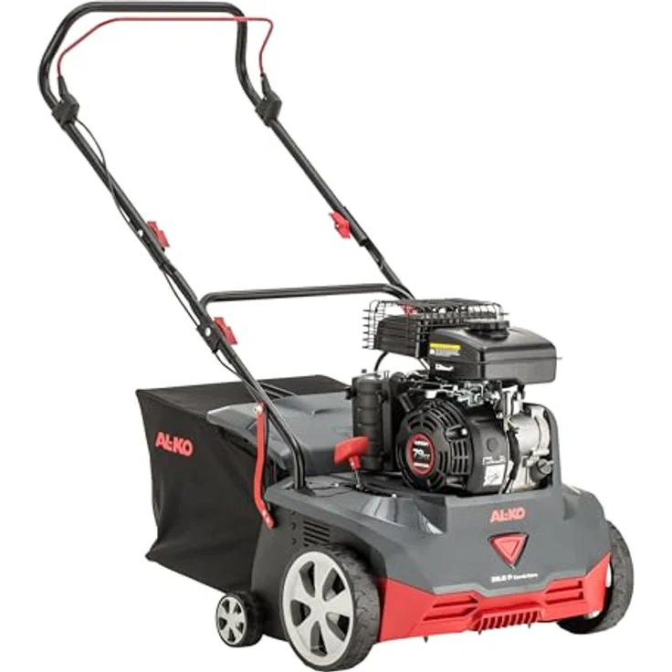 AL-KO Benzin-Vertikutierer 38.6 P Combi Care, 1,4 kW mit 38 cm Arbeitsbreite, inkl. Lüfterwalze und Fangkorb – Bild 1