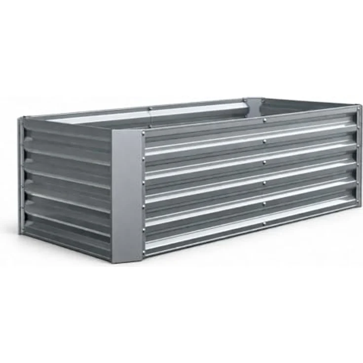 Urban Hochbeet Galdo, Hochbeet Metall 120x60 cm für Garten und Terrasse, wetterfest und stabil – Bild 5