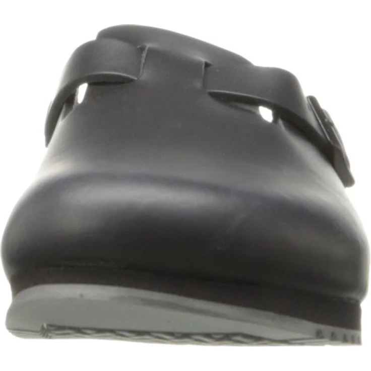 BIRKENSTOCK Boston Schwarz Superlaufsohle Naturleder – Bild 2