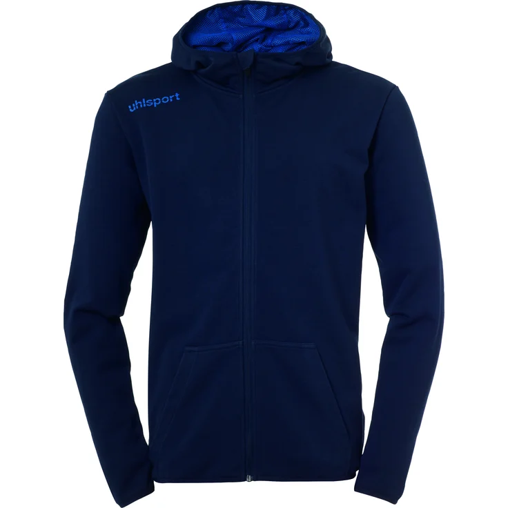 Uhlsport ESSENTIAL HOOD JACKET L marine, Hochwertige Arbeitsjacke von Uhlsport