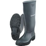 ELC Stiefel DunlopPricemastor Gr. 41, schwarzer Arbeitsschuh, 100 % wasserdicht, ohne Stahlteile