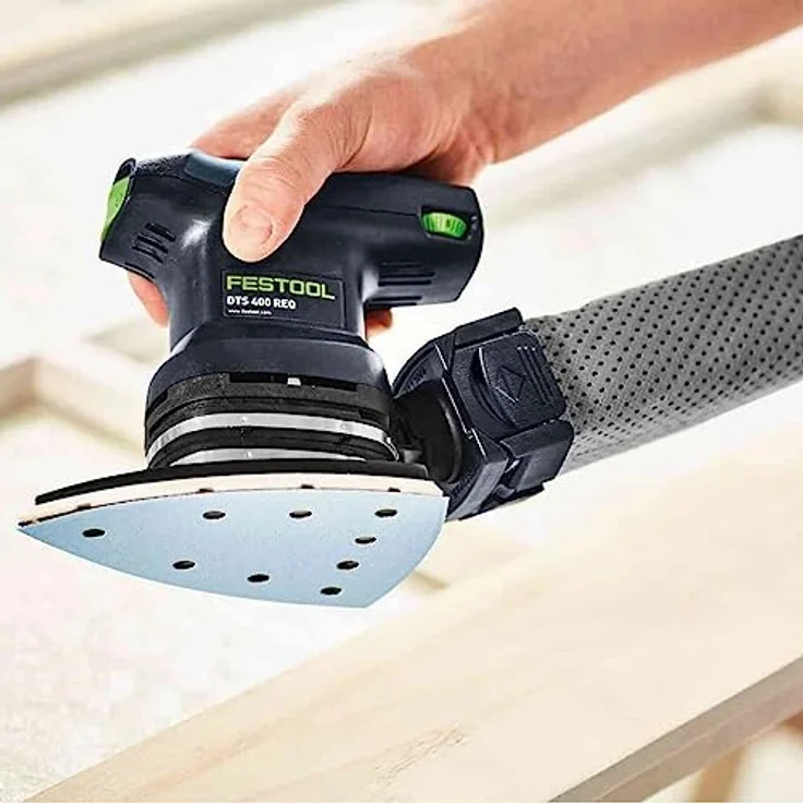 Festool Deltaschleifer DTS 400 REQ (mit StickFix Schleifschuh 100 x 150 mm, Protector, Longlife-Staubfangbeutel) – Bild 5