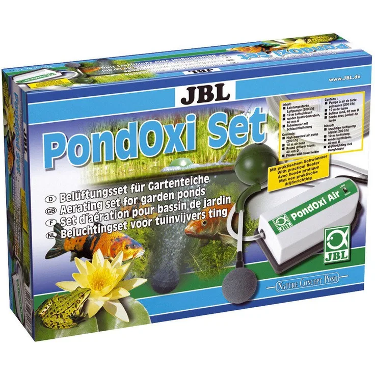 JBL GmbH & Co. KG Teichpumpe PondOxi-Set, Teichpumpe & -filter mit technischen Daten