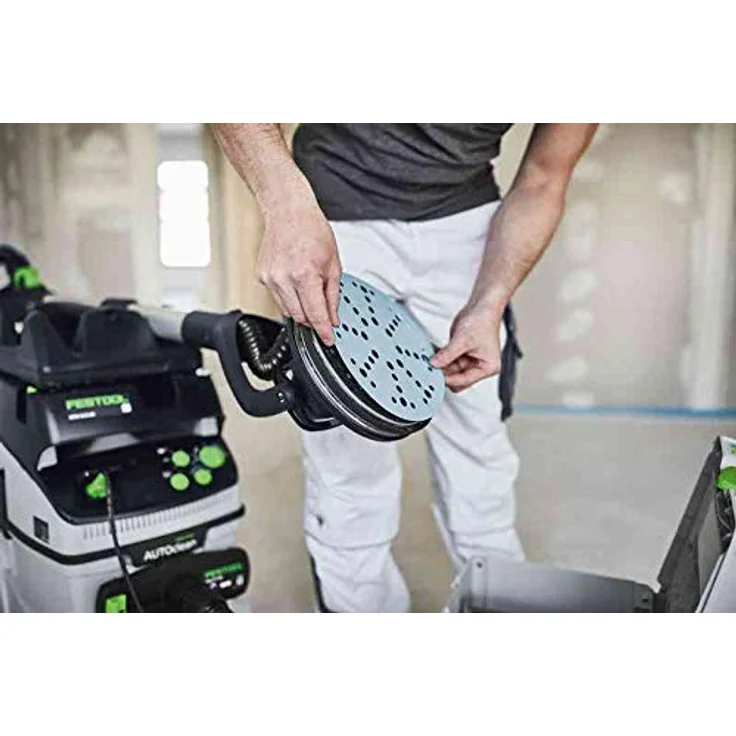 Festool STF D225/128 Schleifscheibe Granat P100 225 mm 25 Stk. ( 205656 ) für Langhalsschleifer PLANEX - Preisvergleich – Bild 3