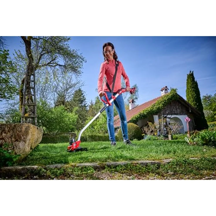 Einhell Akku-Rasentrimmer 'Expert GE-CT 18/33 Li E-Solo' 18 V ohne Akku und Ladegerät, kraftvolle Fadentechnologie, 2-stufige Drehzahlregulierung, Aluminium-Führungsholm, Power X-Change Family – Bild 4