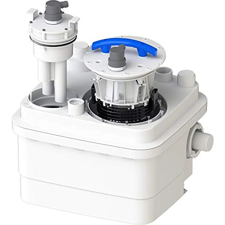 SFA SaniCubic 1 WP, Abwasser-Hebeanlage mit 12 m³/h Förderleistung, IP68 Schutz, Schneidwerk und externem Steuerterminal – Bild 1