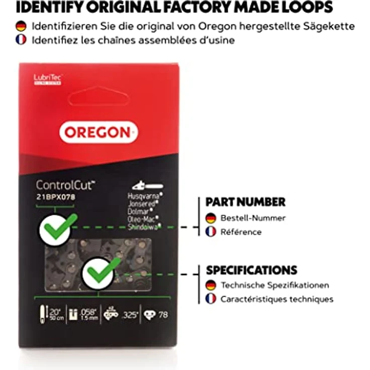 Oregon Kette 325 1,5 Hm mit SG, 21BPX078E – Bild 5