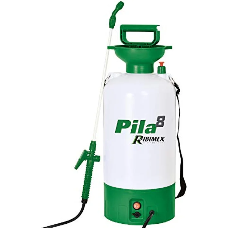RIBIMEX Battery Sprayer 8 L Pila 8, elektrischer Drucksprüher mit 8 L Fassungsvermögen, weiß – Bild 4