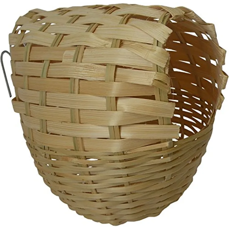 Aimé Gemütliches und bequemes Rattannest für exotische Vögel, 0,08506 kg