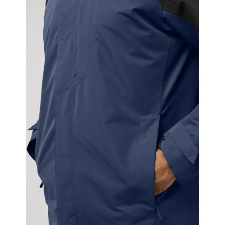 Jack Wolfskin Romberg 3In1 Jacke für Herren, wasserdicht mit Primaloft® Innenjacke, Blau, Größe M – Bild 6