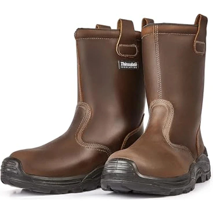 U-Power Nordic Plus S3 CI SRC, Sicherheitsstiefel aus Pull-Up Leder mit Thinsulate Membrane, Grösse 41 – Bild 3