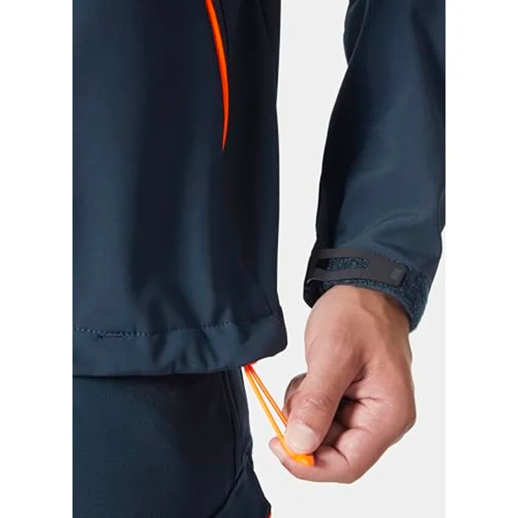 Helly Hansen Softshelljacke CHELSEA EVO HOODED SOFTSHELL 74140, Wasserdicht und mit 4-Wege-Stretch, Marineblau – Bild 4