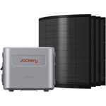 Jackery Navi 2000, Balkonkraftwerk mit 2048Wh Speicher, 800W flexibles Solarpanel Set, 1600W Solar Eingang & 1200W AC Ausgang
