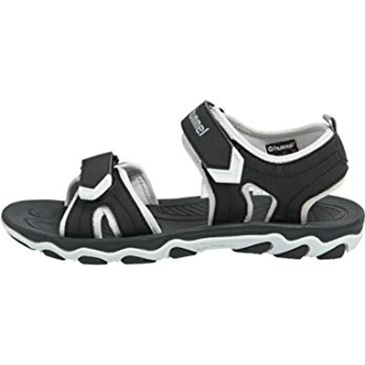 hummel Sandal Sport Jr, Unisex Sicherheitssandalen aus Kunstleder und Neopren, Schwarz, Größe 33 – Bild 8