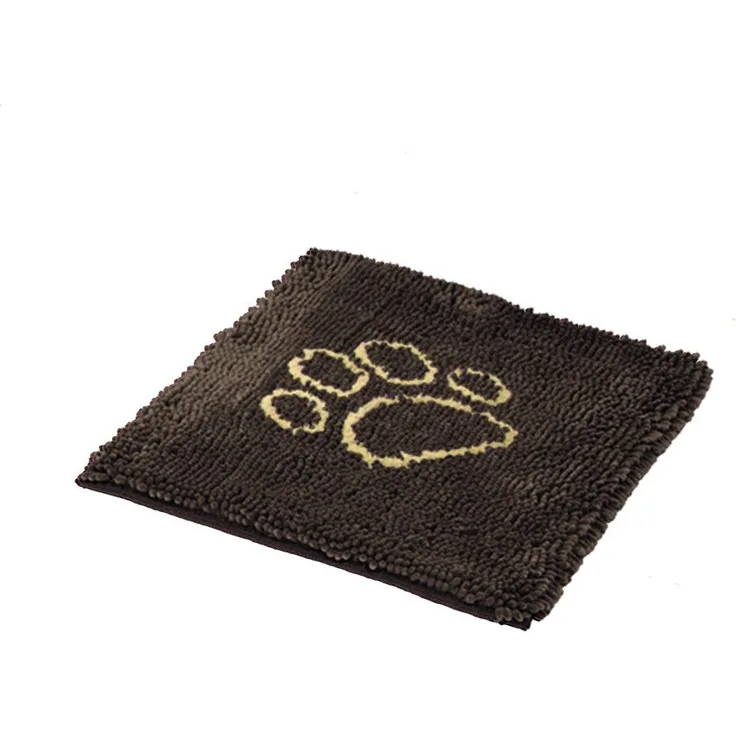 Nobby Schmutzfangmatte "DRY & CLEAN", rutschfeste Mikrofaser-Hundematte, extrem saugfähig und waschbar bis 30 °C