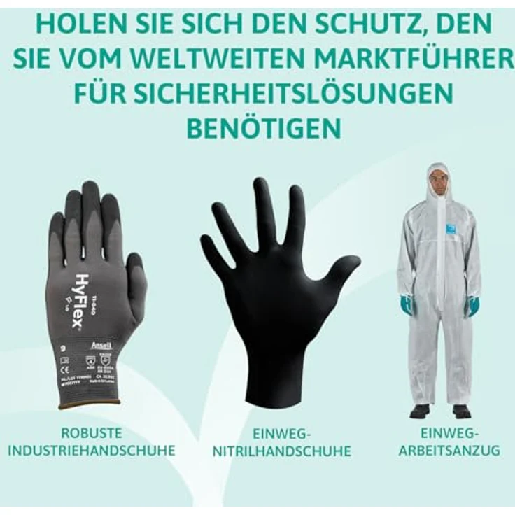 Ansell Activ ARMR 97631070, Arbeitshandschuh Größe 7, kältebeständig mit PVC-Beschichtung, 1 Paar – Bild 8