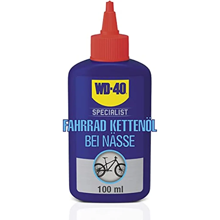 WD-40 Specialist Fahrrad Kettenöl bei Nässe 100ml, schmiert und schützt die Fahrradkette – Bild 2