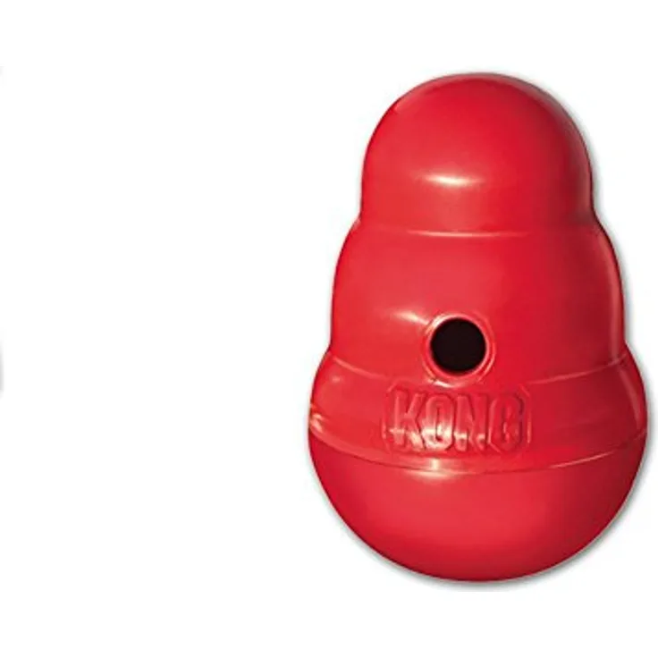 KONG Wobbler Leckerli-Spender, Hundespielzeug, 2 Stück