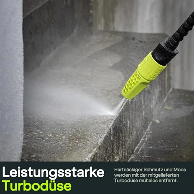 AVA Hochdruckreiniger Master P60 XL, 145bar, 500L/h 2100 W - inkl. Terrassenreiniger, Schlauchtrommel, Variodüse, Dreckfräse, Hochdruckwasserpistole, Zoomlanze & Wasserfilter - AVA of Norway – Bild 5