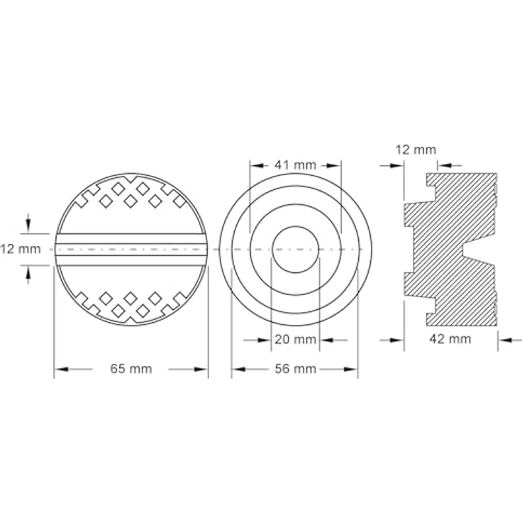 KSTOOLS Gummiauflage 02 Universal, Rangierheber mit optimaler Rutschsicherheit und robuster Ausführung – Bild 5