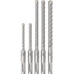 Bosch Accessories Hammerbohrer-Set 1 St., SDS plus-5X mit hochwertigem Wolfram-Carbide in Stahlbeton, 2608837138