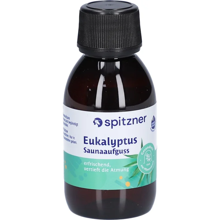 Spitzner Saunaaufguss Eukalyptus, 125 ml Konzentrat für erfrischende und atemvertiefende Saunaerlebnisse