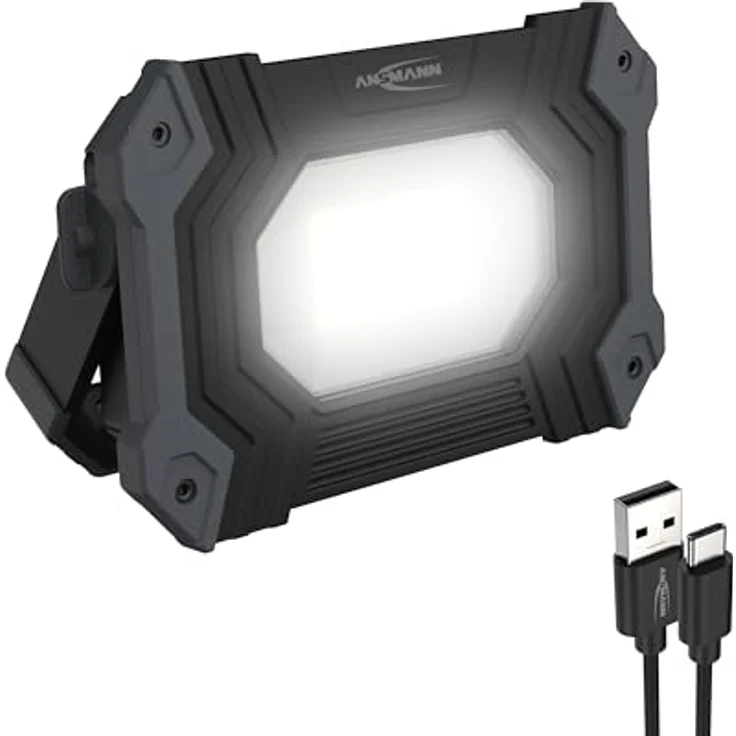 Ansmann 1600-0394 LED Arbeitsleuchte akkubetrieben 30W 2400lm – Bild 1