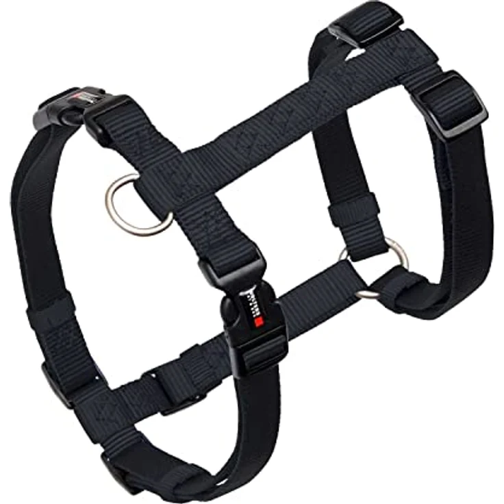 WOLTERS - Geschirr Professional für Mops&Co. - Gr.M 40-55cm x 15mm - Graphit – Bild 1