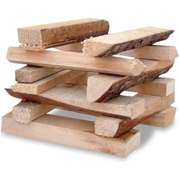 HEIZFUXX Anzündholz Blue, 18 cm, Weichholz, 3 kg x 5 Säcke, 15 kg Gesamtgewicht – Bild 4