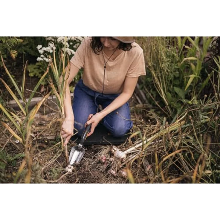 Fiskars Blumenkelle zum Ein- und Umpflanzen, Länge: 37,5 cm, Schwarz-Orange, Rostfreier Stahl-Kunststoff, Xact, 1027043 – Bild 9