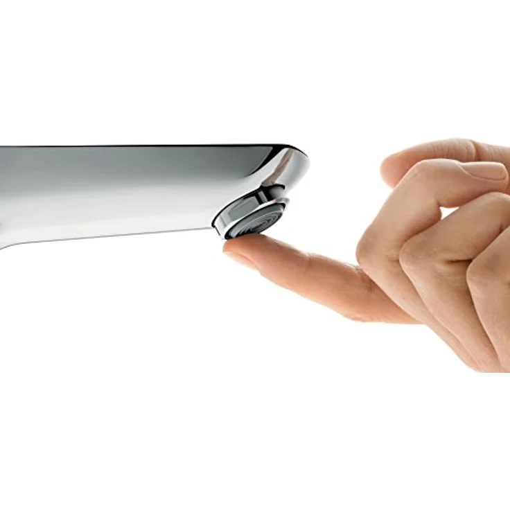 hansgrohe, Badarmatur, Metropol Chrom mit AirPower, EcoSmart und QuickClean – Bild 3