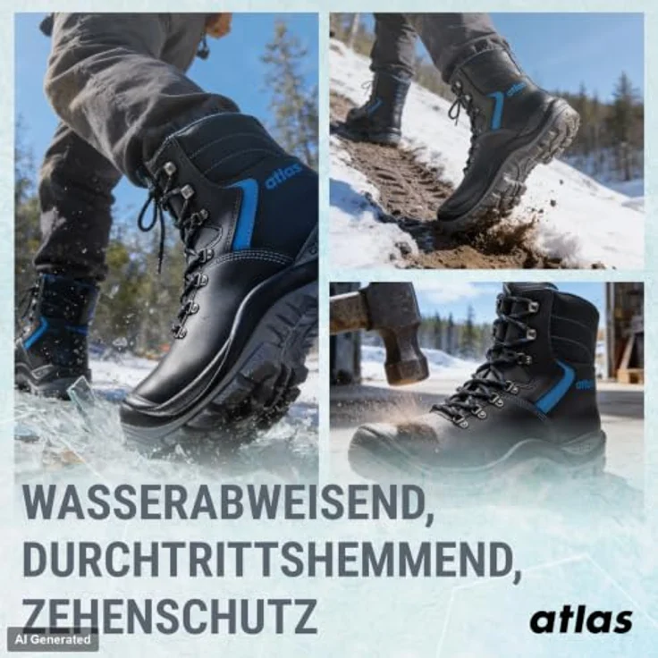 Atlas Stiefel Anatomic Bau 845 XP S3 – Bild 4