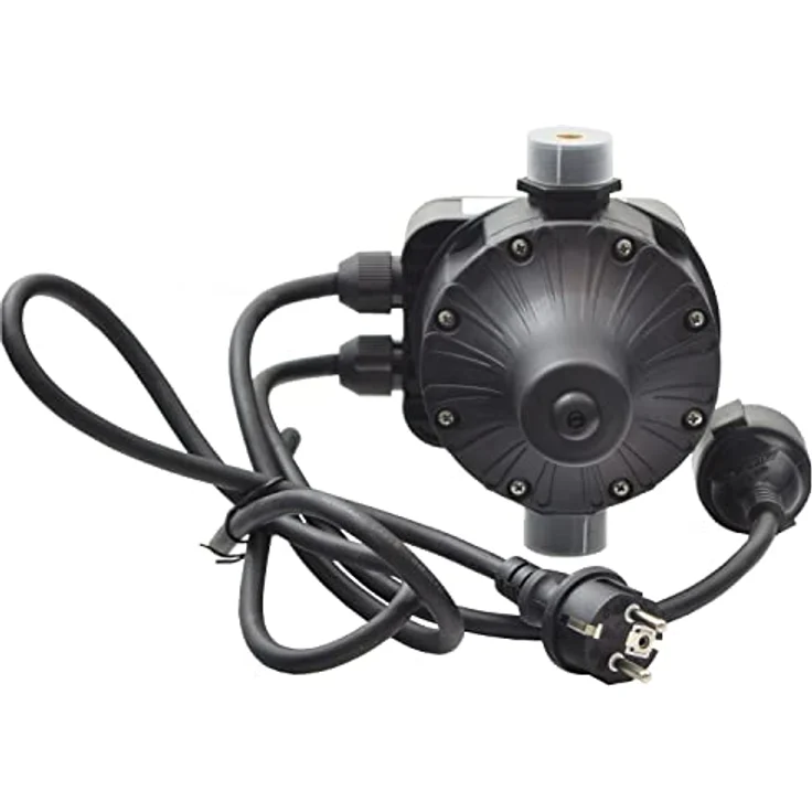 Agora-Tec® Pumpensteuerung Druckschalter Durchflusswächter DWv-18-LCD verkabelt, mit Trockenlaufschutz, Überdrucküberwachung, Leckageanzeige, für Hauswasserwerke – Bild 4