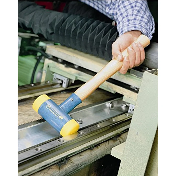 Wiha Schonhammer rückschlagfrei, mittelhart mit Stahlrohrstiel (02124) 35 mm – Bild 4