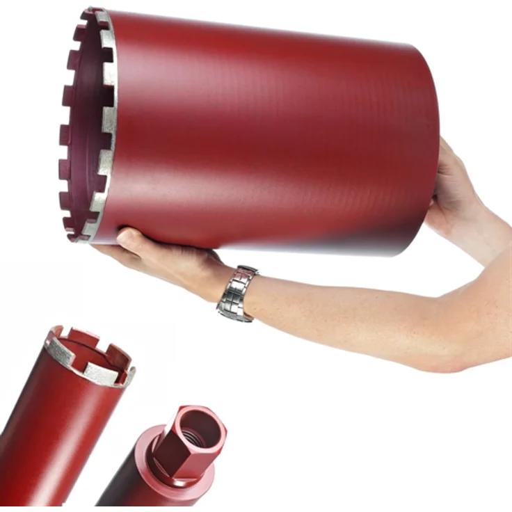 Mucola - Diamantbohrkrone Kernbohrgerät Kernbohrer Bohrkrone Bohrer Lochsäge Ø202 mm – Bild 5